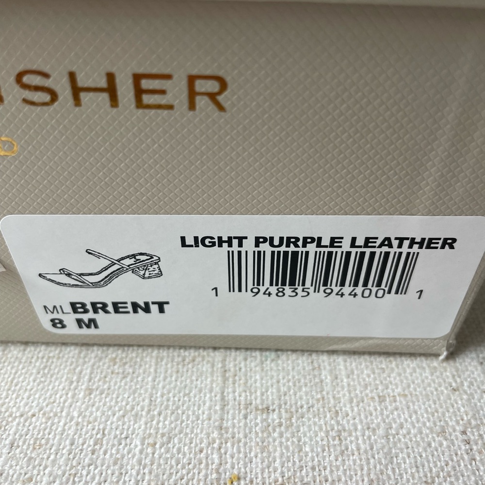 Marc Fisher, Brent Slide Sandal, Light Purple size 8 - Picture 2 of 6